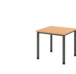 HAMMERBACHER höhenverstellbarer Schreibtisch VHS08/6/G buche