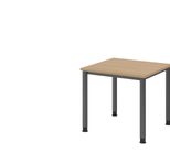 HAMMERBACHER höhenverstellbarer Schreibtisch VHS08/E/G eiche