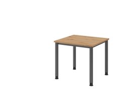HAMMERBACHER höhenverstellbarer Schreibtisch VHS08/R/G asteiche
