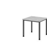 HAMMERBACHER höhenverstellbarer Schreibtisch VHS08/M/G beton