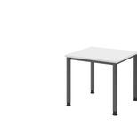 HAMMERBACHER höhenverstellbarer Schreibtisch VHS08/W/G weiß