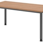 HAMMERBACHER höhenverstellbarer Schreibtisch VHS16/N/G nussbaum