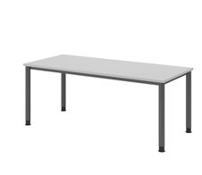 HAMMERBACHER höhenverstellbarer Schreibtisch VHS19/5/G lichtgrau