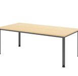 HAMMERBACHER höhenverstellbarer Schreibtisch VHS2E/3/G ahorn