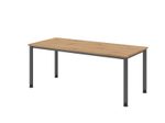 HAMMERBACHER höhenverstellbarer Schreibtisch VHS19/R/G asteiche