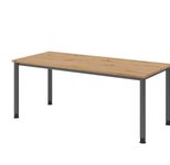 HAMMERBACHER höhenverstellbarer Schreibtisch VHS19/R/G asteiche