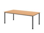 HAMMERBACHER höhenverstellbarer Schreibtisch VHS2E/6/G buche