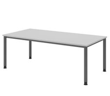 HAMMERBACHER höhenverstellbarer Schreibtisch VHS2E/5/G lichtgrau