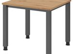 HAMMERBACHER höhenverstellbarer Schreibtisch VQS08/R/G asteiche