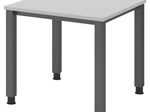 HAMMERBACHER höhenverstellbarer Schreibtisch VQS08/5/G lichtgrau