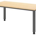 HAMMERBACHER höhenverstellbarer Schreibtisch VQS16/3/G ahorn