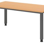 HAMMERBACHER höhenverstellbarer Schreibtisch VQS16/6/G buche