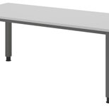 HAMMERBACHER höhenverstellbarer Schreibtisch VQS19/5/G lichtgrau