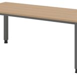 HAMMERBACHER höhenverstellbarer Schreibtisch VQS19/E/G eiche