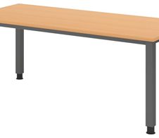 HAMMERBACHER höhenverstellbarer Schreibtisch VQS19/6/G buche