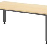 HAMMERBACHER höhenverstellbarer Schreibtisch VQS2E/3/G ahorn