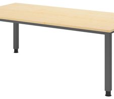 HAMMERBACHER höhenverstellbarer Schreibtisch VQS2E/3/G ahorn