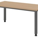 HAMMERBACHER höhenverstellbarer Schreibtisch VQS16/E/G eiche