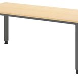 HAMMERBACHER höhenverstellbarer Schreibtisch VQS19/3/G ahorn