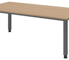 HAMMERBACHER höhenverstellbarer Schreibtisch VQS2E/E/G eiche