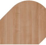 HAMMERBACHER Anbautisch höhenverstellbar VHA81/N/S nussbaum