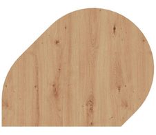 HAMMERBACHER Anbautisch höhenverstellbar VLA81/R/G asteiche