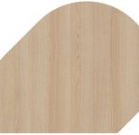 HAMMERBACHER Anbautisch höhenverstellbar VQA81/E/G eiche