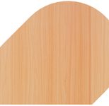 HAMMERBACHER Anbautisch höhenverstellbar VJA81/6/S buche