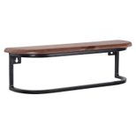 WOHNLING WL6.729 Wandregal Sheesham 50 cm x 13 cm x 15 cm