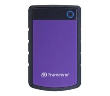 Transcend StoreJet 25H3P Externe Festplatte 1 TB, lila