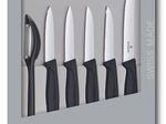 VICTORINOX Gemüsemesser Swiss Classic silber, schwarz