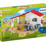 Schleich® Spielfiguren-Set Farm World Tierarzt-Praxis mit Haustieren 42502
