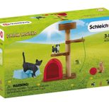 Schleich® Spielfiguren-Set Farm World Spielspaß für niedliche Katzen 42501