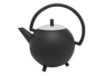 bredemeijer Saturn Teekanne 1,2 l schwarz, silber