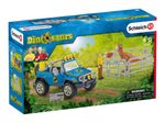 Schleich® Spielfiguren-Set Dinosaurs Geländewagen mit Dino-Außenposten 41464