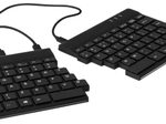 R-Go Tools Split Break kabelgebundene Tastatur - QWERTZ DE - schwarz