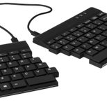 R-Go Tools Split Break kabelgebundene Tastatur - QWERTZ DE - schwarz