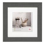 walther design Bilderrahmen Home 44,5 x 44,5 cm grau