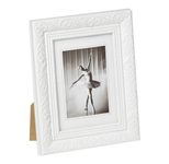 walther design Bilderrahmen Barock 26,9 x 36,90 cm weiß