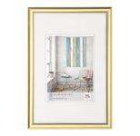 walther design Bilderrahmen Trendstyle 32,7 x 42,8 cm gold