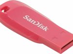 SanDisk Cruzer Blade USB-Stick 32 GB, pink