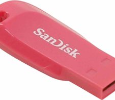 SanDisk Cruzer Blade USB-Stick 32 GB, pink