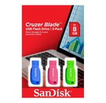 SanDisk Cruzer Blade USB-Stick 32 GB, 3-Pack