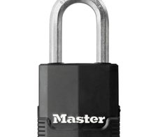 Master Lock® Vorhängeschloss schwarz