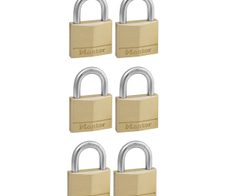 Master Lock® Vorhängeschlösser gold