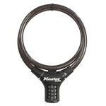 Master Lock® Fahrradschloss 90 cm schwarz