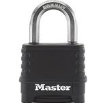 Master Lock® Vorhängeschloss schwarz
