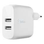 Belkin BoostCharge USB-A Ladegerät 24 W, weiß