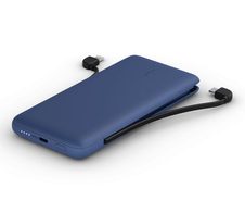 Belkin BoostCharge Plus 10K-USB-C-Powerbank, blau