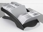 DURABLE Adresskartei Telindex desk, schwarz